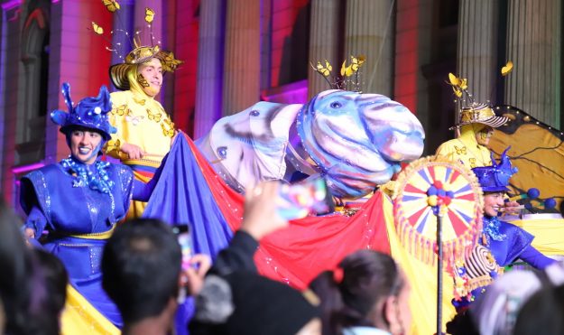 foto de comparsa cultural